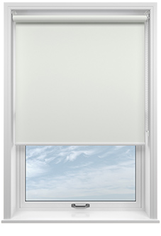 Levant (FR Blackout), Glacier White - Roller Blind